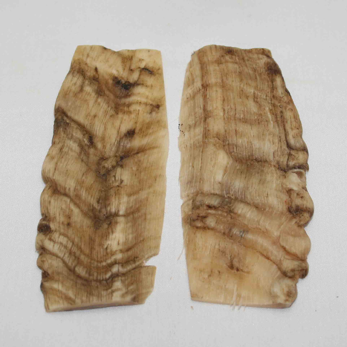 NB901NA32 Merino Ram's Horn Flat Block Scales Size 4.88" x 2.01" x 0.26" inch
