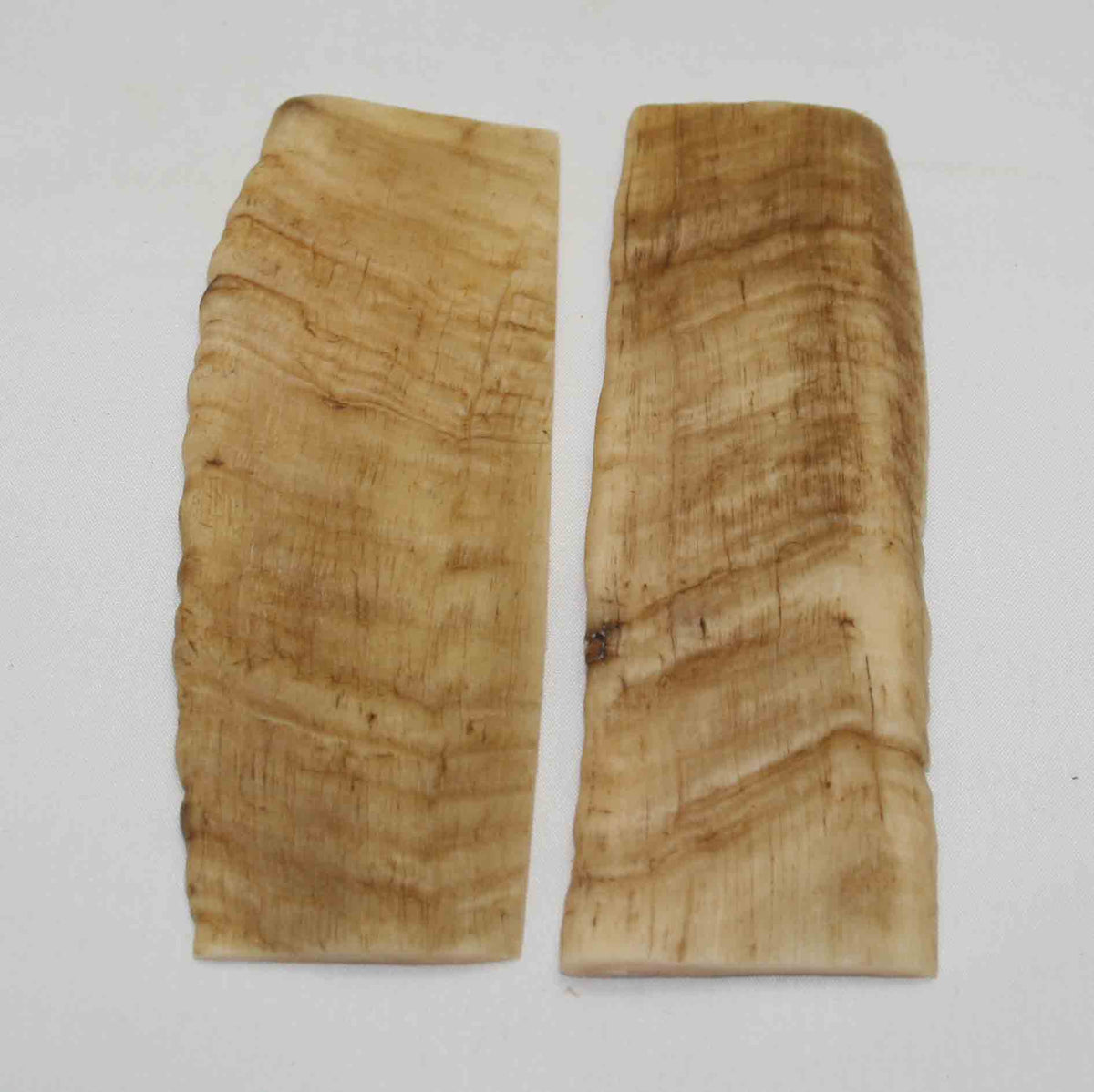 NB901NA40 Merino Ram's Horn Flat Block Scales Size 5.41" x 1.87" x 0.13" inch