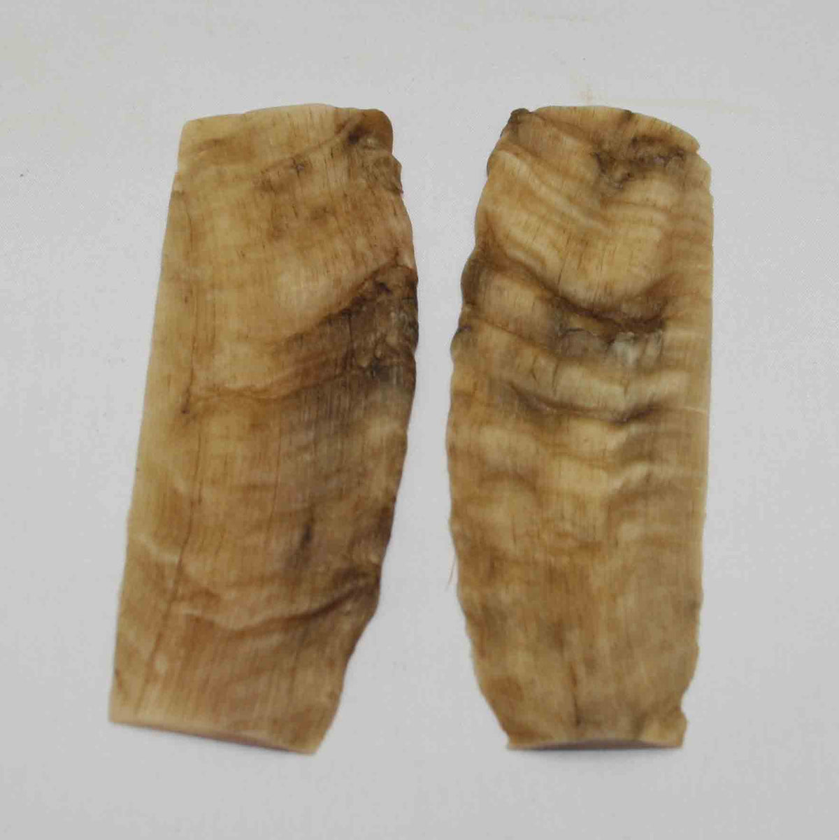 NB903NA45 Merino Ram's Horn Flat Block Scales Size: 4.81" x 1.66" x 0.26"inch