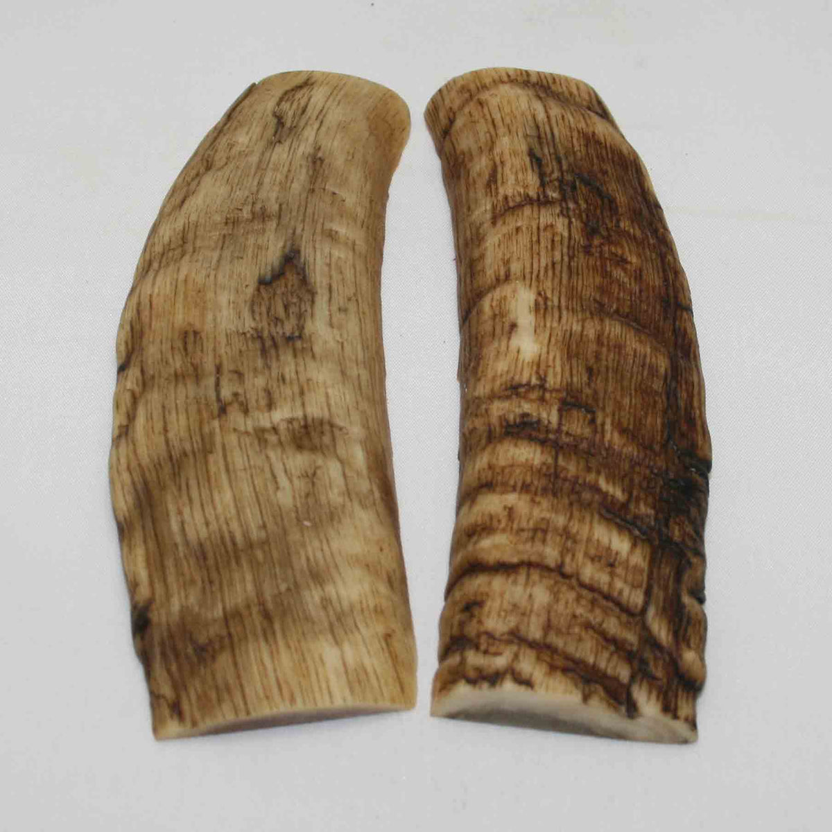 NB903NA51 Merino Ram's Horn Flat Block Scales Size: 5.11" x 1.56" x 0.35"inch