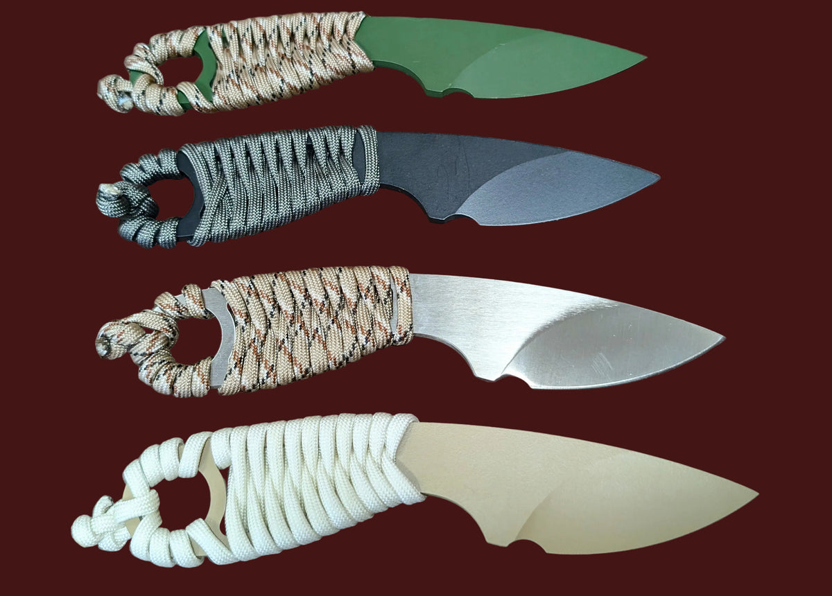 Paracord Handle Knife Kits Pattern #44