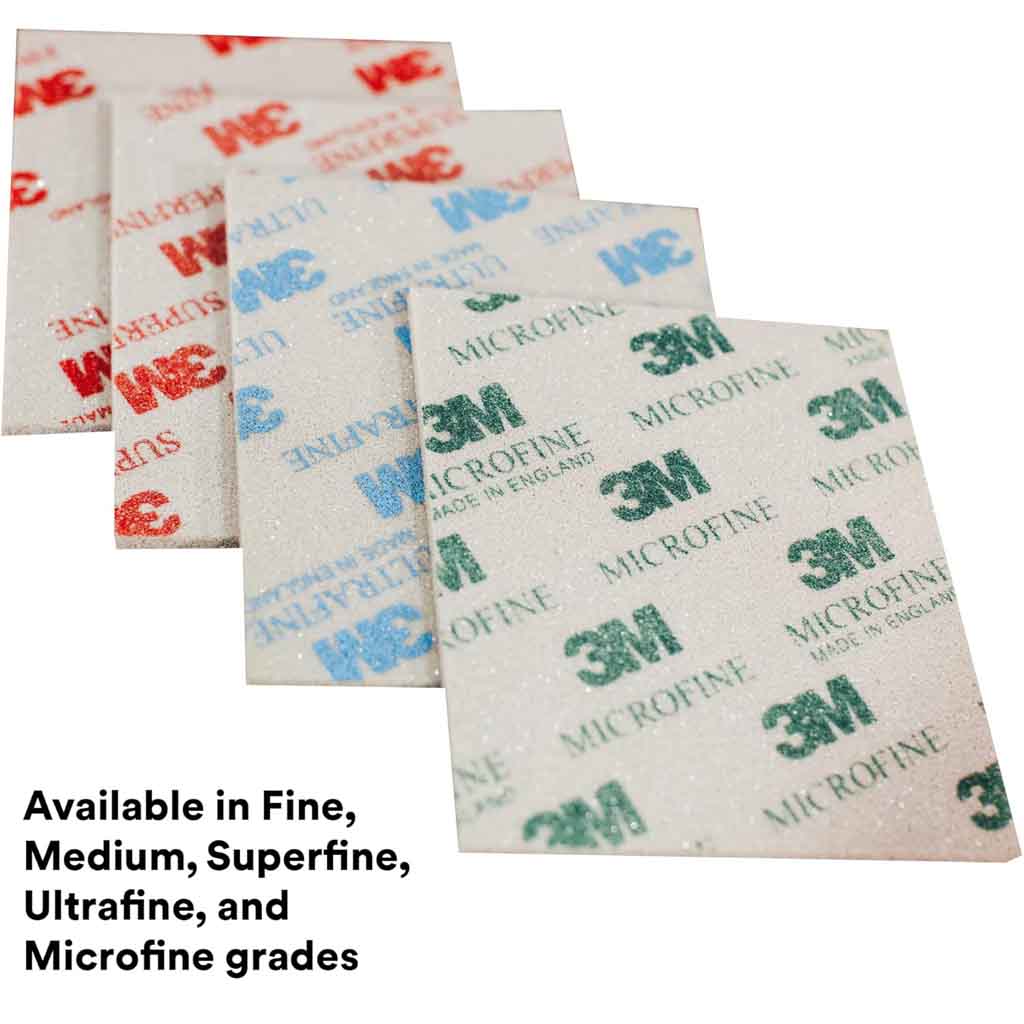 Sanding Sponges - Soft Back by 3M