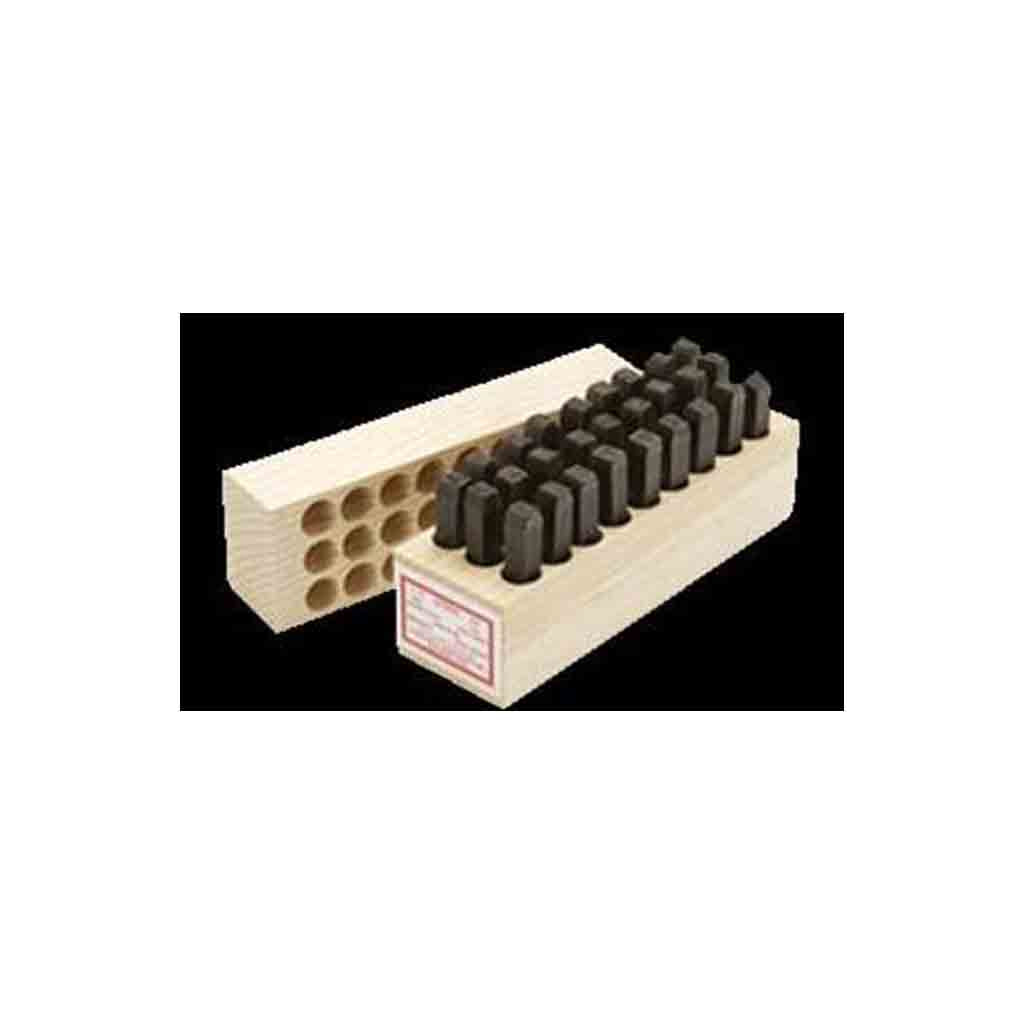 Steel Alphabet Stamps For Metal 1/16, 1/8 or 3/32