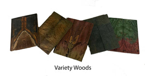 Stabilized and Dyed Woods by TNT