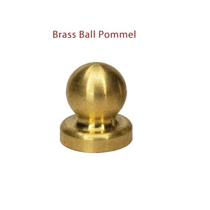 Shaped Pommels (Brass & Nickel Silver)