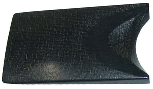 Black Burlap Micarta 1/4" Scale