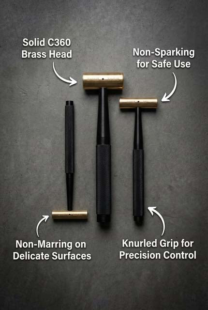 Jantz Brass Hammers -