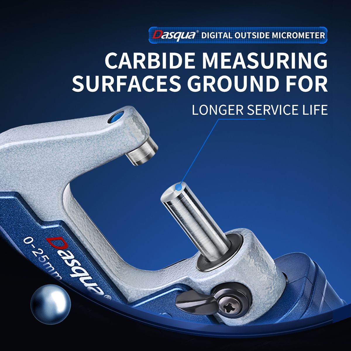 Digital Outside Micrometer 0-25mm / 0-1&quot;