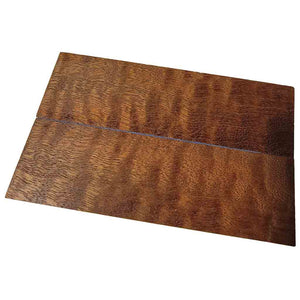 Plum Sapele - Quilted, Curly & Standard Grain