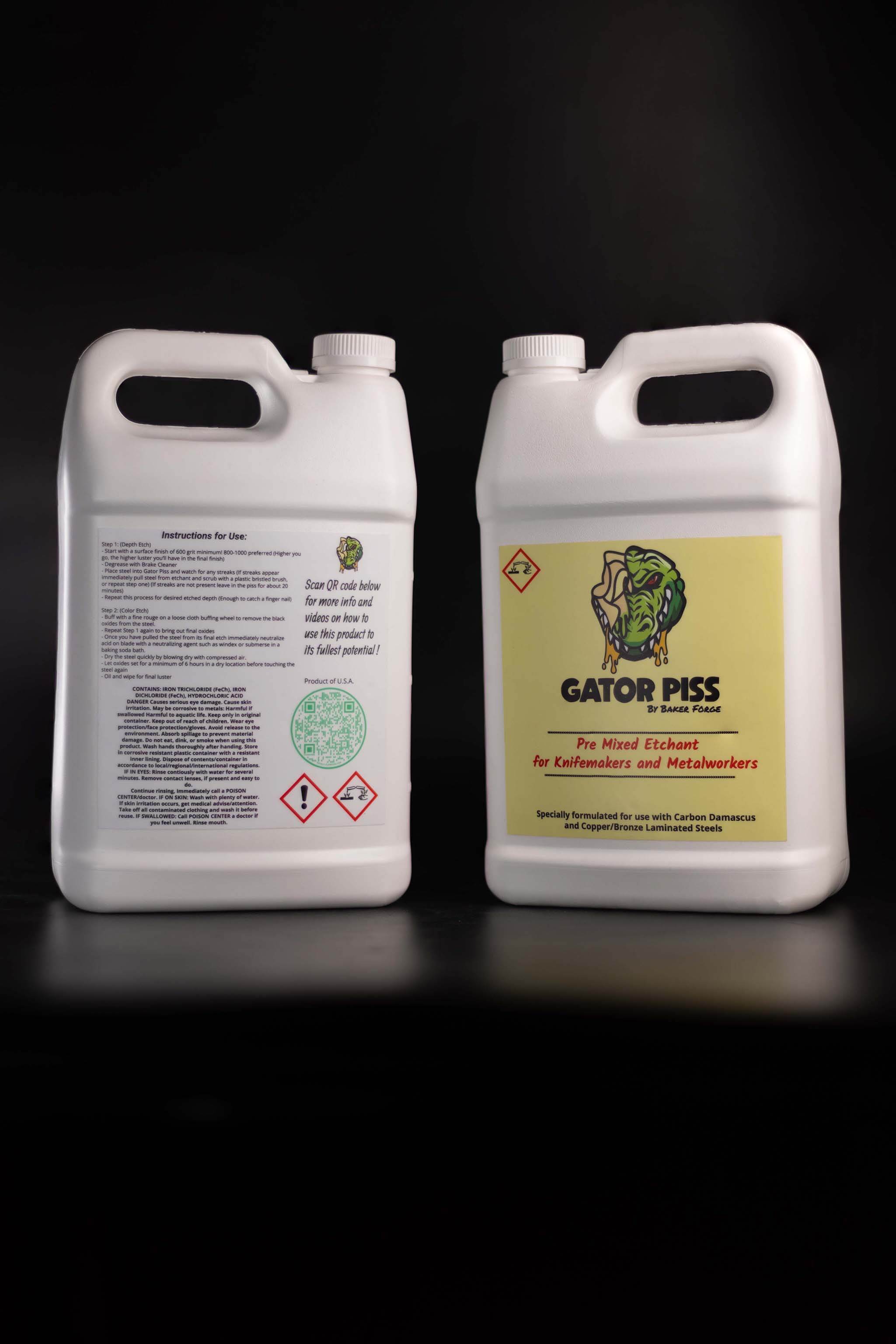 Gator Piss Knife Etchant Jantz Supply