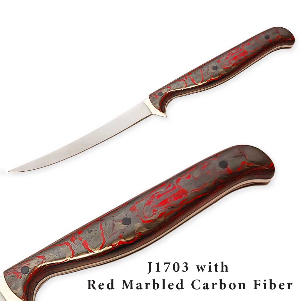 Carbon Fiber 3K Marble in Black, Red or Blue