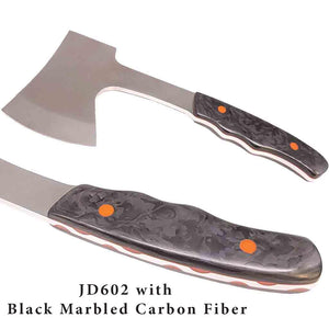 Carbon Fiber 3K Marble in Black, Red or Blue