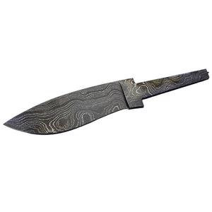 Boomerang Blade in Damascus