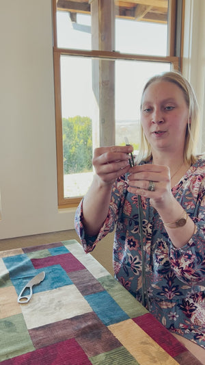 Paracord Handle Knife Kits Pattern #44