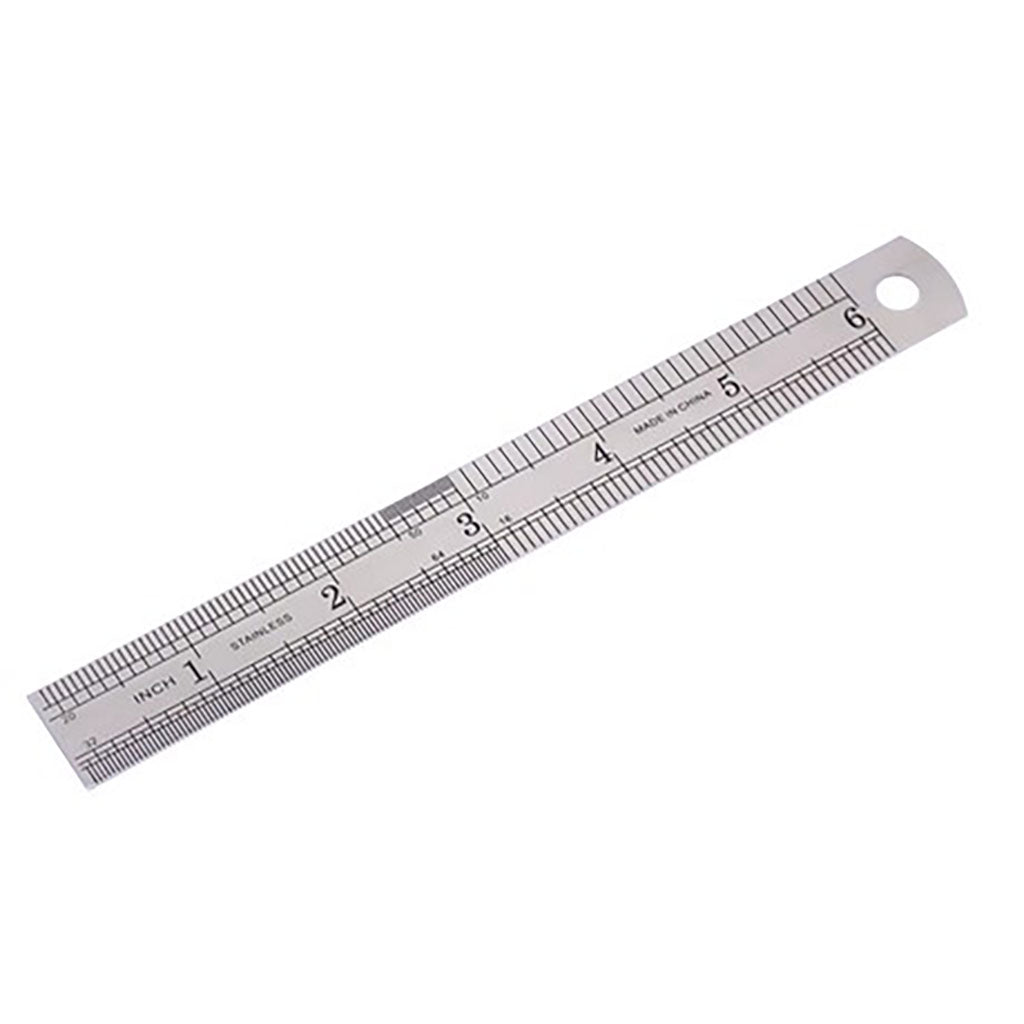 6" / 15cm Stainless Steel Ruler