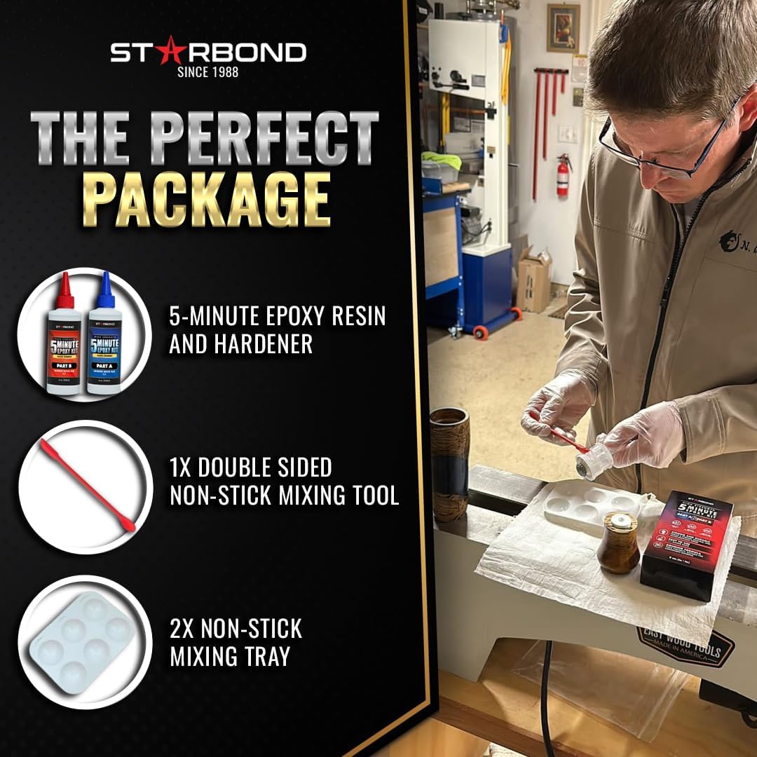 Starbond 5 Minute Epoxy Kit Enhanced Strength