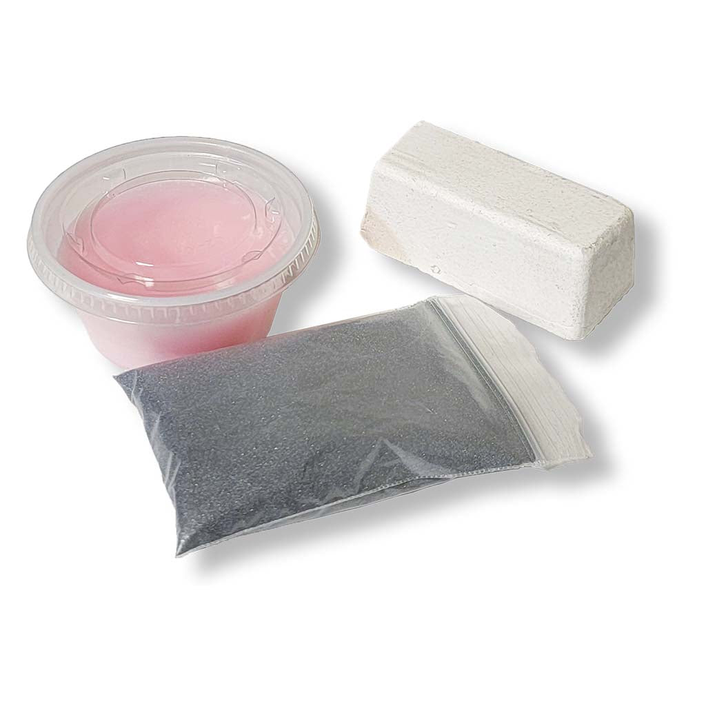 Replacement Wheels, Compound and Grit for Sharpening Wheel Set