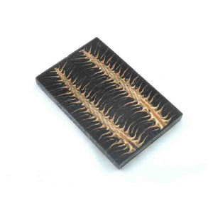 Black Resined Pine Cone Scales - Jantz Supply 