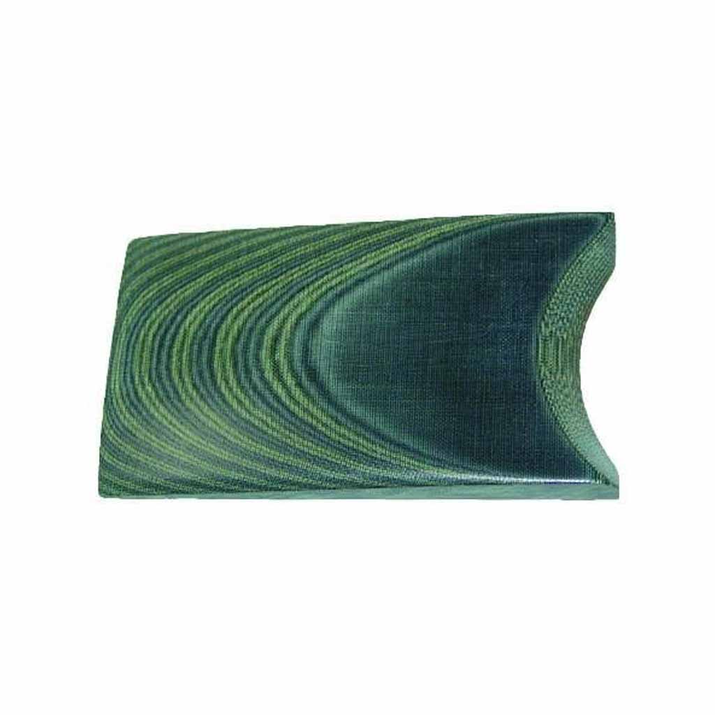 Black and Green Linen Micarta 2 Ply - Jantz Supply 