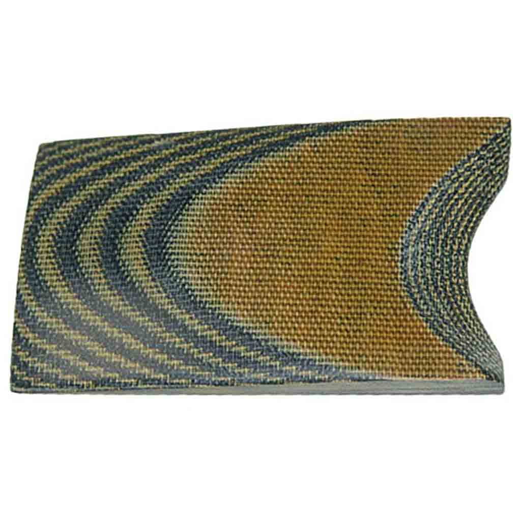 Black and Natural Canvas Micarta - Jantz Supply