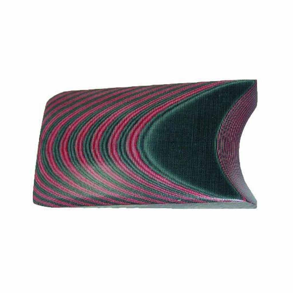 Black and Red Linen Micarta 2ply - Jantz Supply 