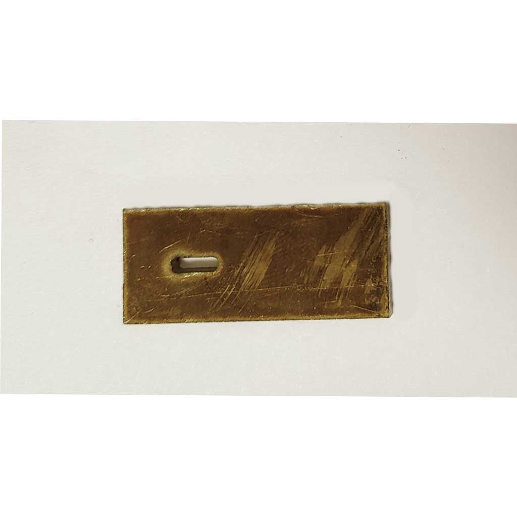 Unshaped Brass Guard for use with Copperhead Blade - Jantz Supply 