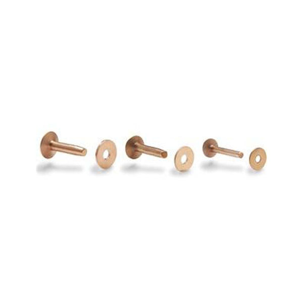 Nickel Double Cap Rivets - Jantz Supply