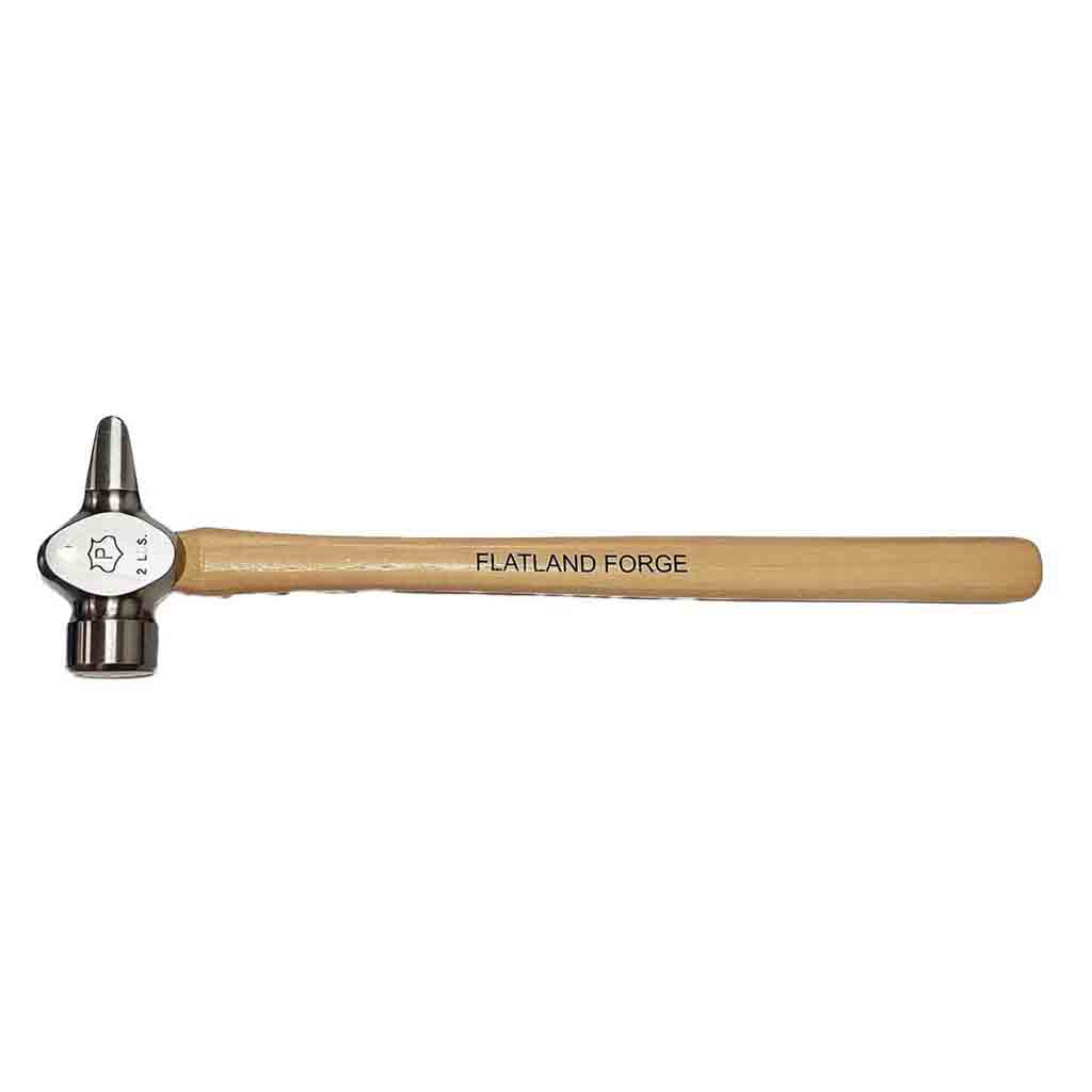Hultafors 3843102 - 2.15Kg Blacksmith's Cross Pein Hammer SMH 2000 (Hickory  Handle)