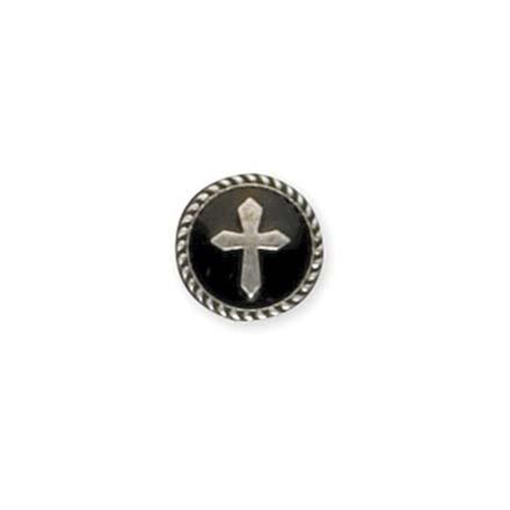 Screw Back Concho 3/4&quot; Cross - Jantz Supply 