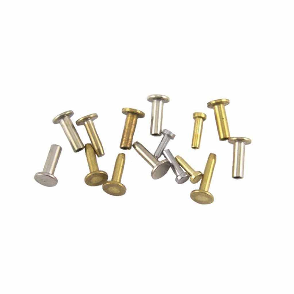 Cutlery Rivets- Brass, Nickel Silver & Stainless - Jantz Supply