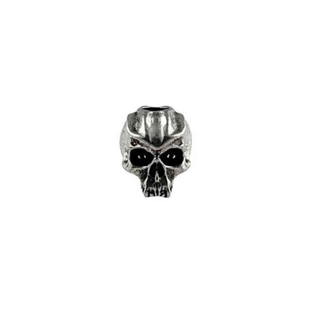 Emerson Skull Bead Pewter, Lanyard Bead