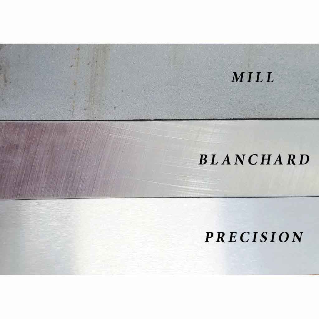 CPM D2 Carbon Steel Blanchard Ground - Jantz Supply