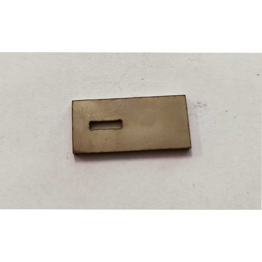 Unshaped Nickel Silver Guard for use with Diamond Back - Jantz Supply 