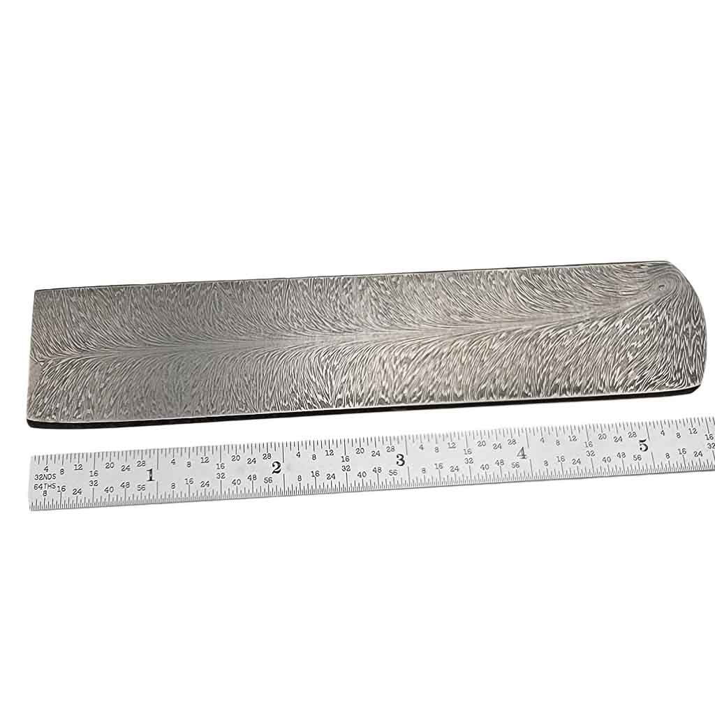 Jim Poor Feather Damascus Billets