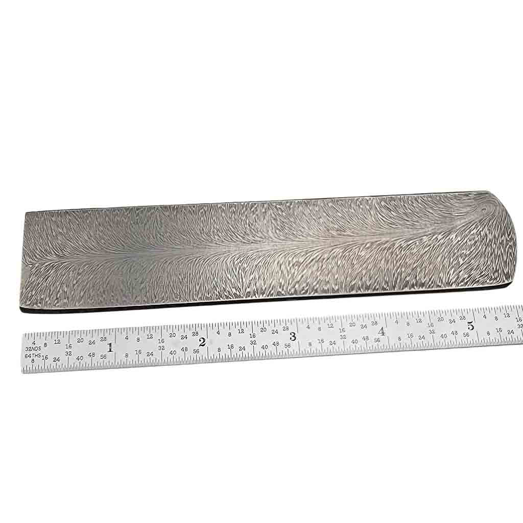 Jim Poor Feather Damascus Billets