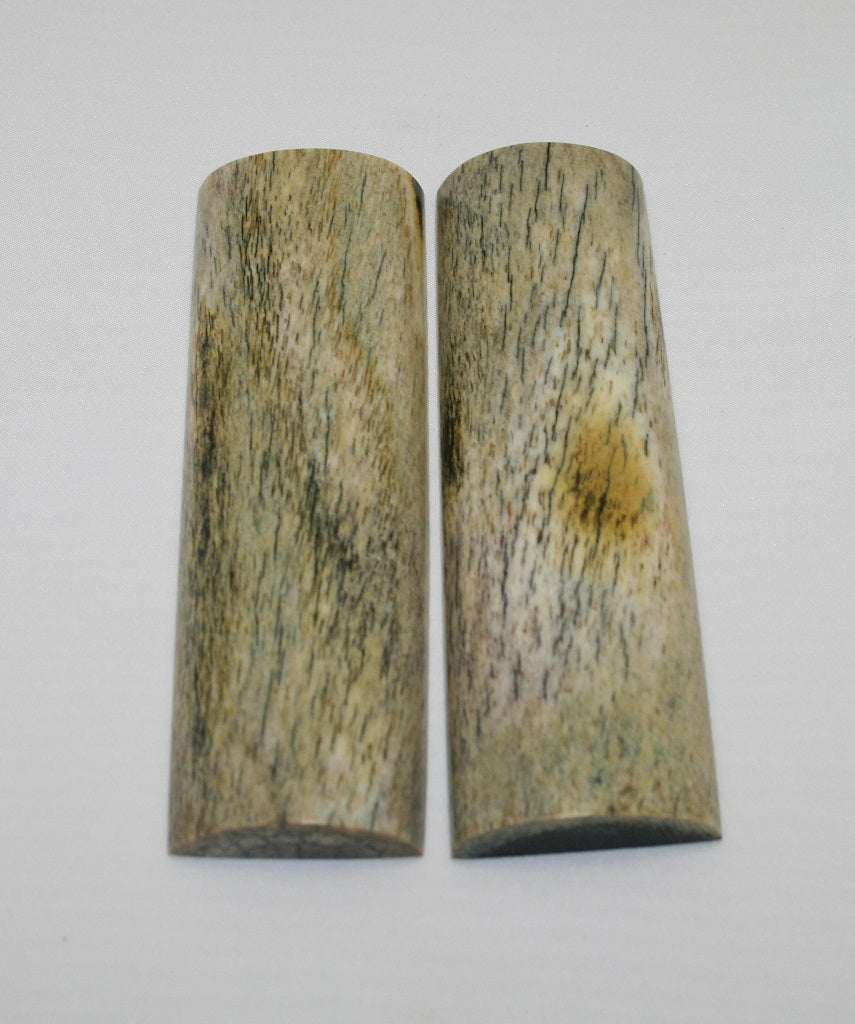 NB108AY44 Giraffe Bone Scales Set