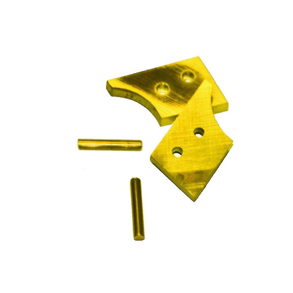 Jantz Made 3/16" Brass Bolster for Jantz Pattern Blades