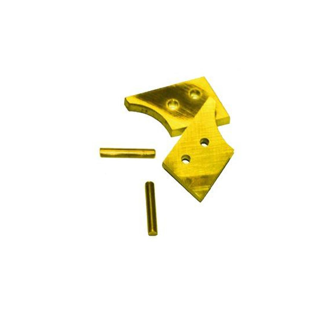 Jantz Made 1/4&quot; Brass Bolster for Jantz Pattern Blades 