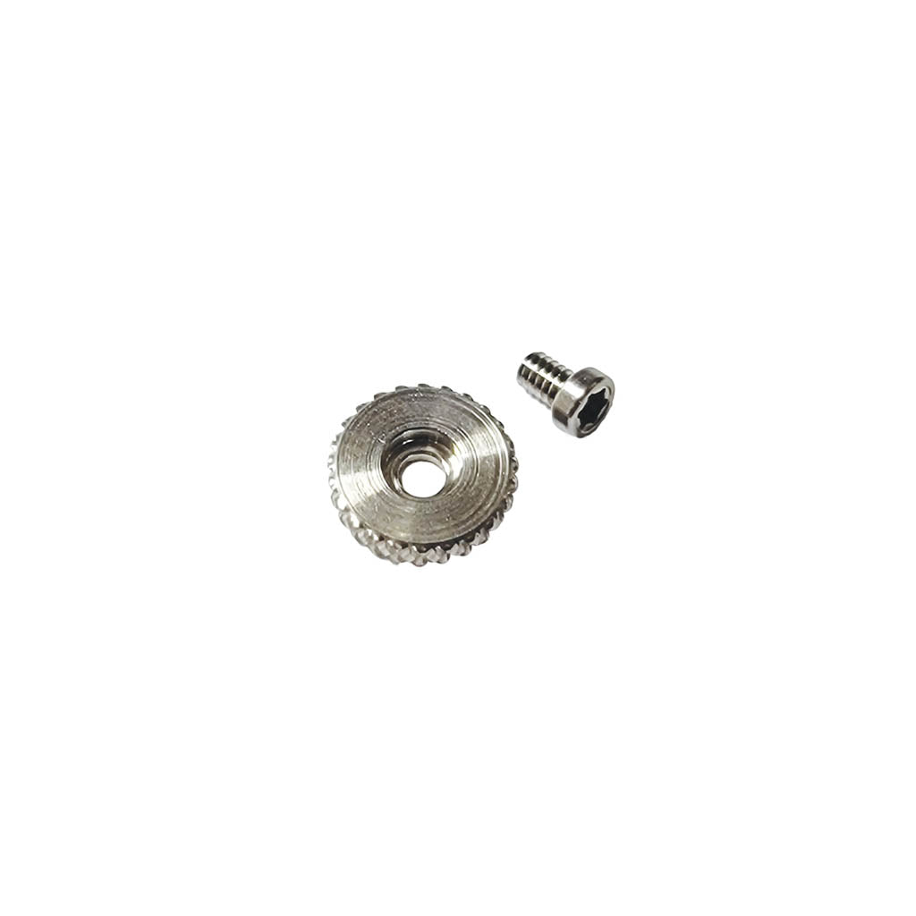 Knurled Disc Thumb Opener Machined from 6AL4V Titanium - Jantz Supply
