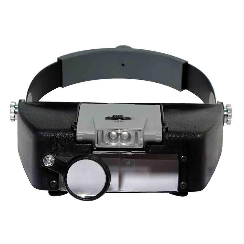For Optivisor Head Magnifier Glasses Lens Magnifying Visor Glass Headband 4  Lens
