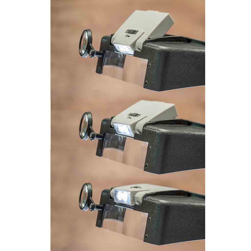 Magnification Visor with LED light - Jantz Supply 