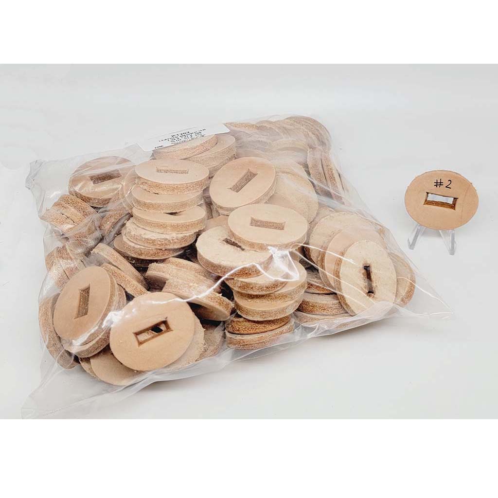 Stamping Blanks - Bag of 10 - Round Donuts - 1 Diameter - MIRROR