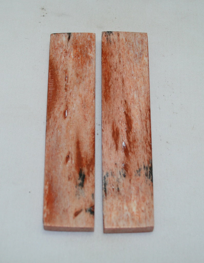 NB103MF39 Giraffe Bone Scales