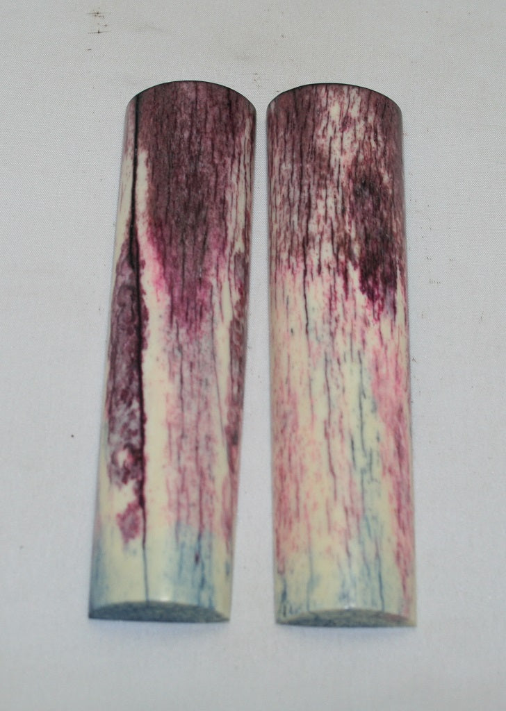 NB104MF61  Giraffe Bone Scales