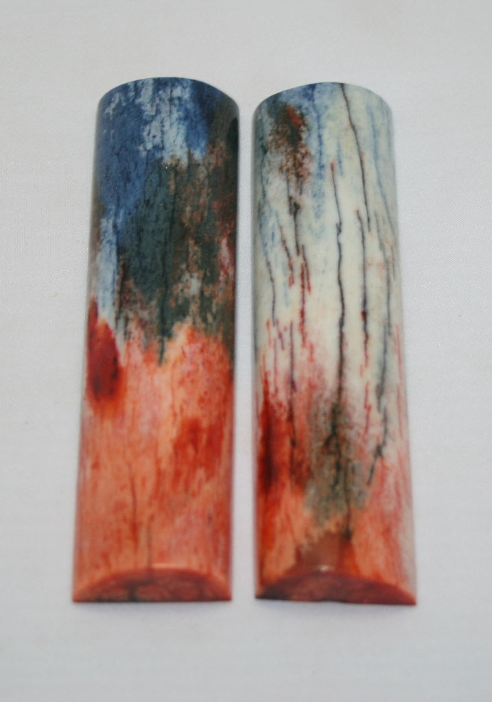 NB104MJ61  Giraffe Bone Scales