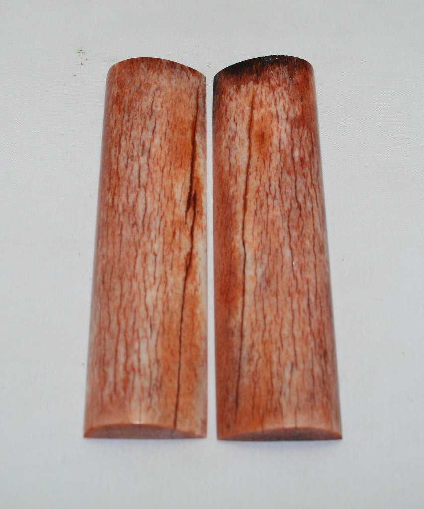 NB105MF38 Giraffe Bone Scales