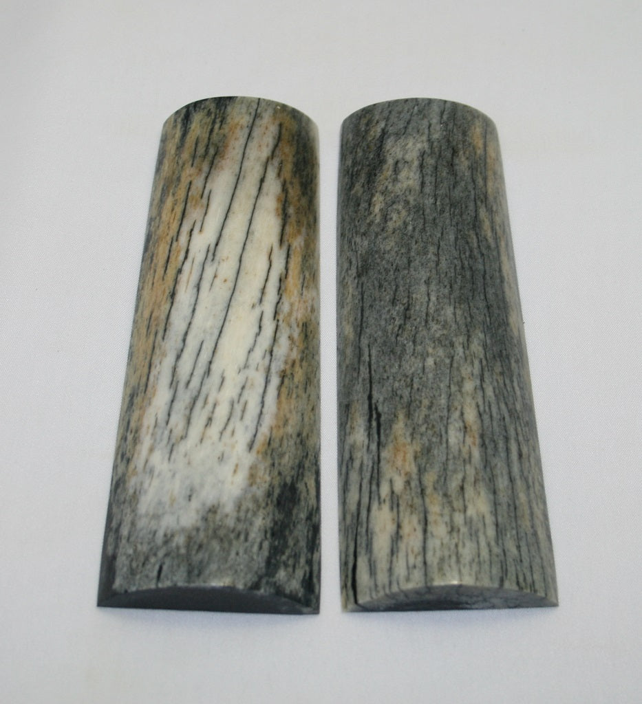 NB108F11 Giraffe Bone Scales Set