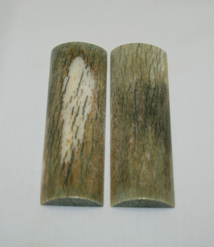 NB108F28 Giraffe Bone Scales Set