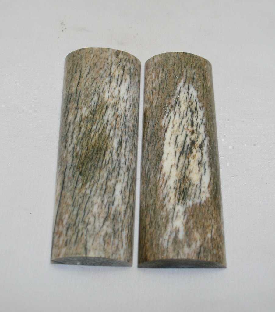 NB108MF75 Giraffe Bone Scales Set