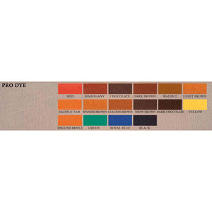 Shoe Dye  Fiebings Leather Dye Color Chart - My Shoe Supplies